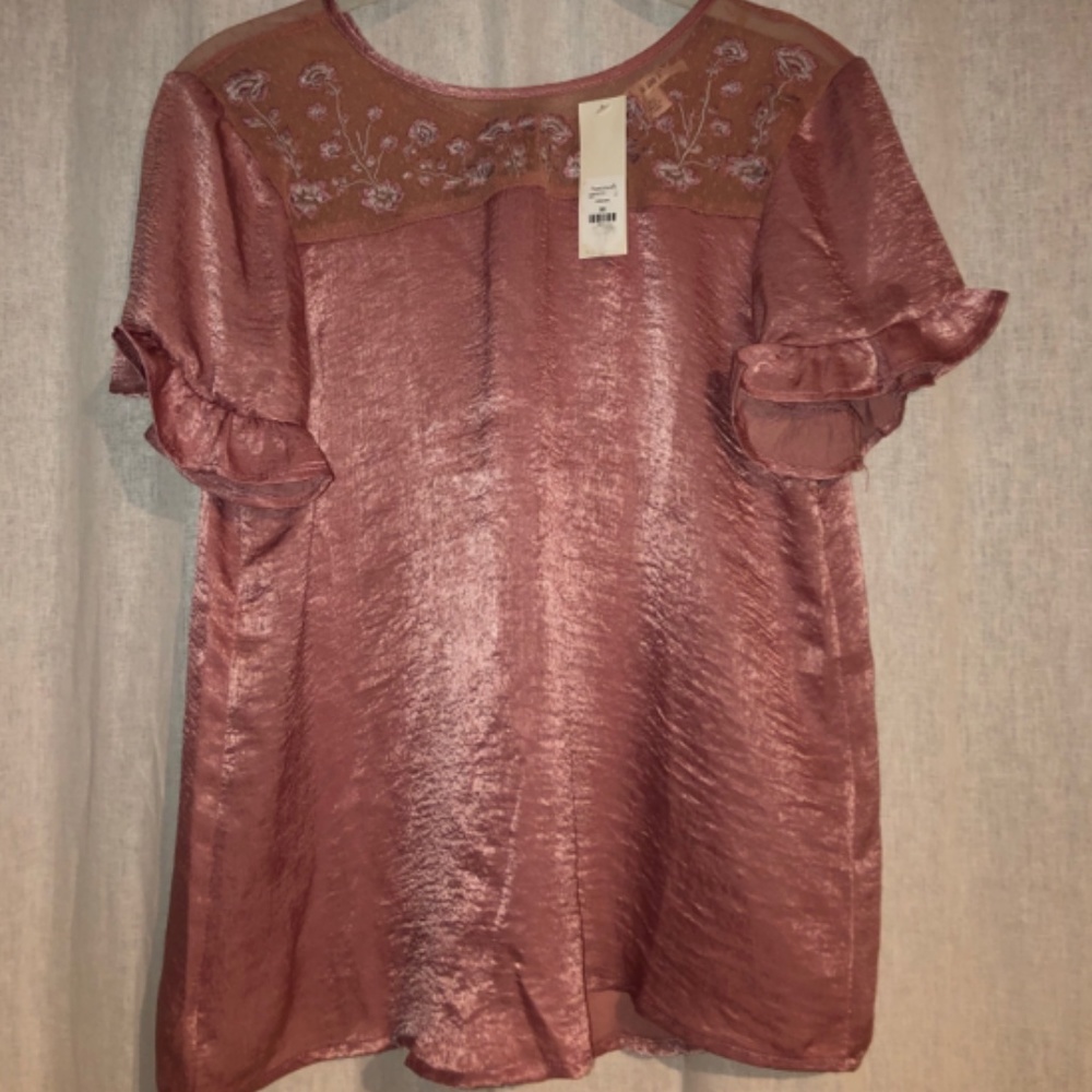 Francescas Blush Gloss Top